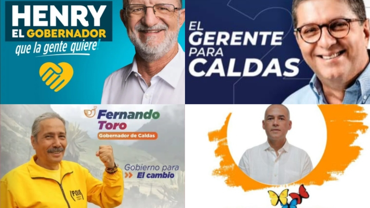 candidatos a la Gobernación