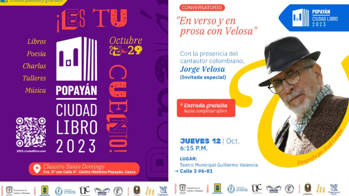 Popayán es Ciudad Libro