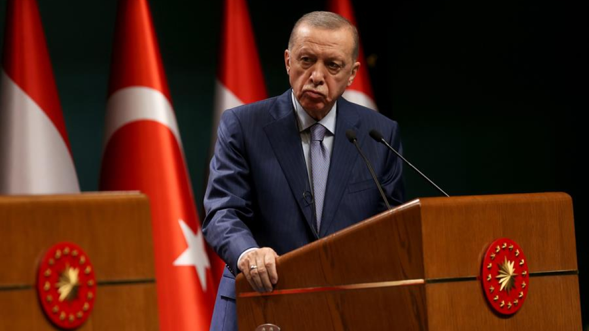 Recep Tayyip Erdogan, presidente de Turquía. 