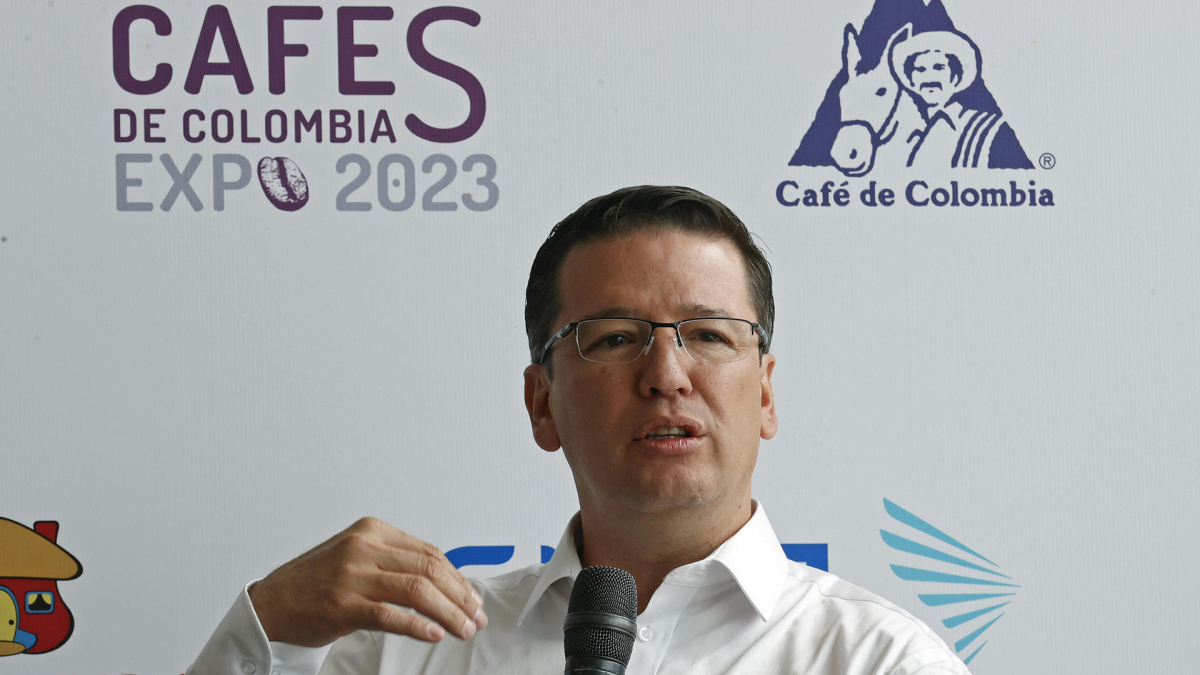 Germán Bahamón Jaramillo, gerente de la Federación Nacional de Cafeteros.