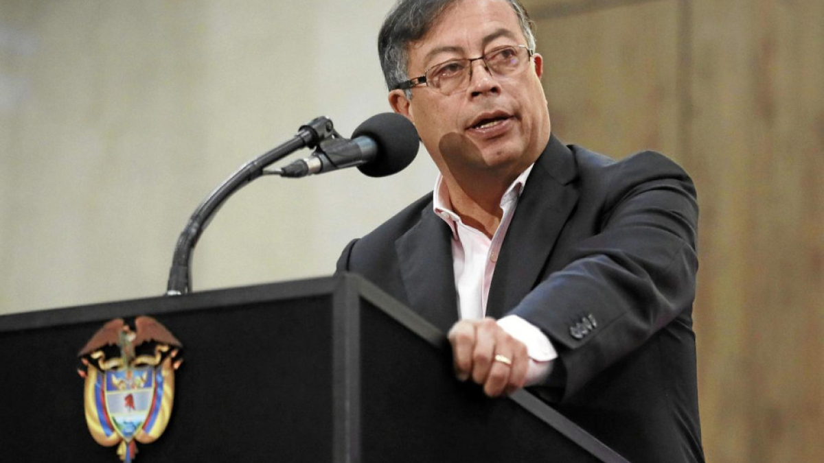 El presidente, Gustavo Petro.