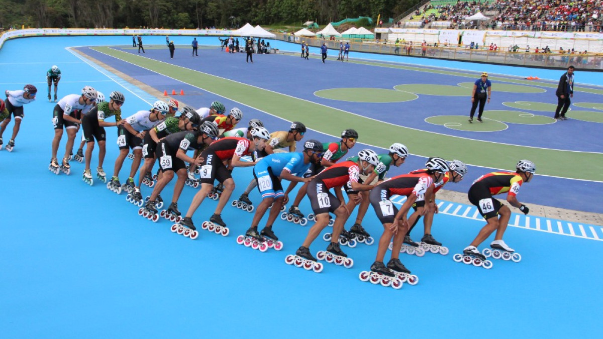 Caldas se quedó por fuera del podio en las cuatro competencias de patinaje en velocidad de ayer.