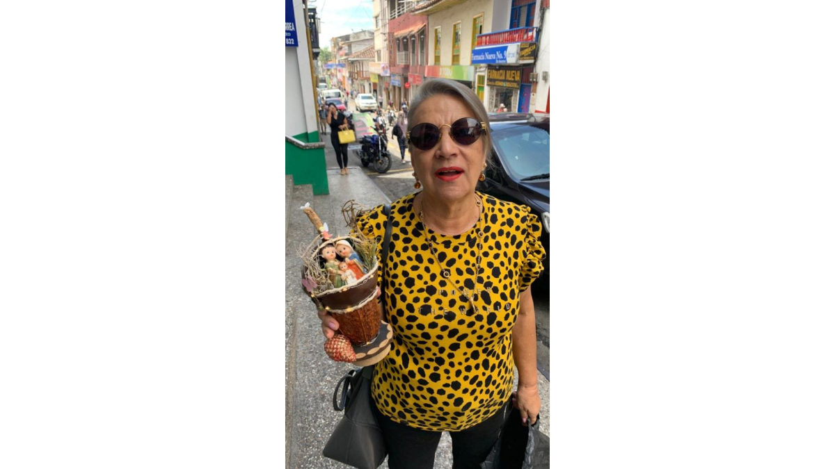 María Elsy Marín, la representante de Anserma en Chocoshow 2023. 