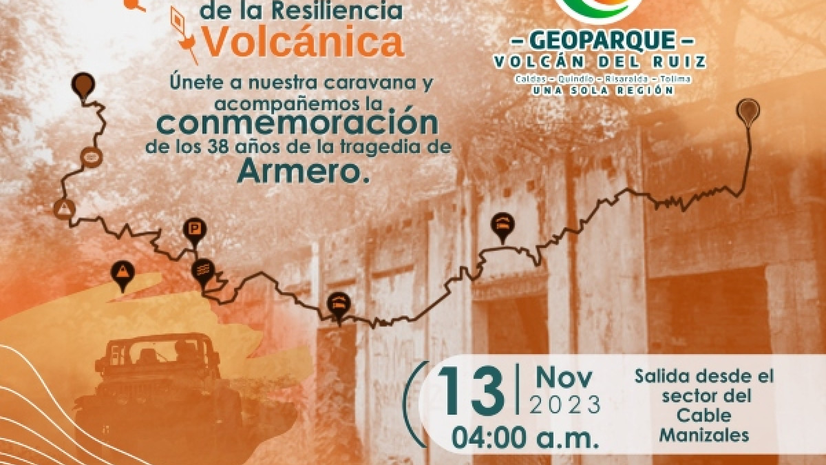 Harán caravana para conocer los sitios afectados en la tragedia de Armero 