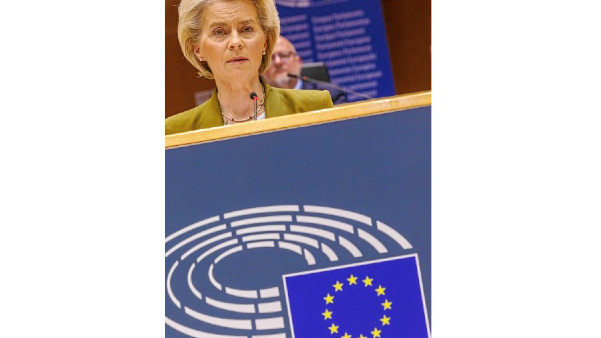 presidenta de la Comisión Europea, Ursula von der Leyen