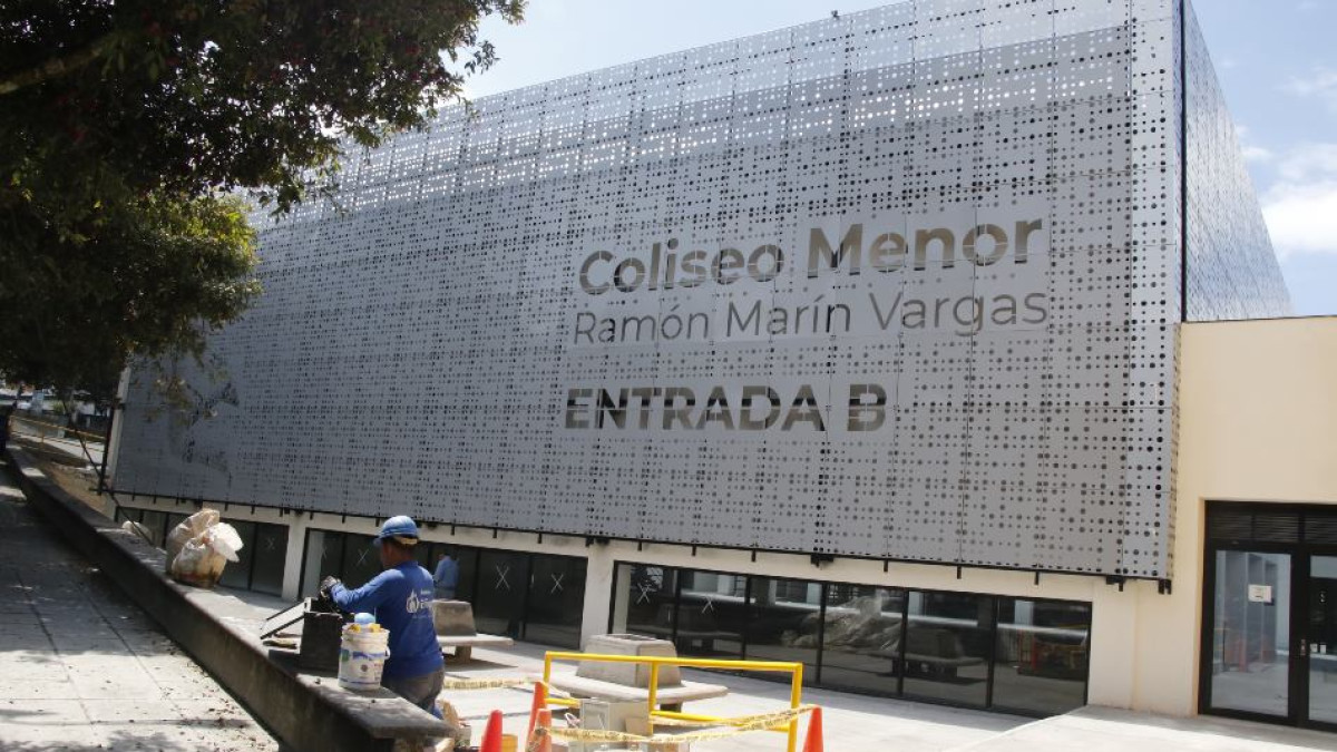 El mejoramiento y remodelación del Coliseo Menor es de las obras con mayores retrasos, un 274% frente a su plazo inicial.