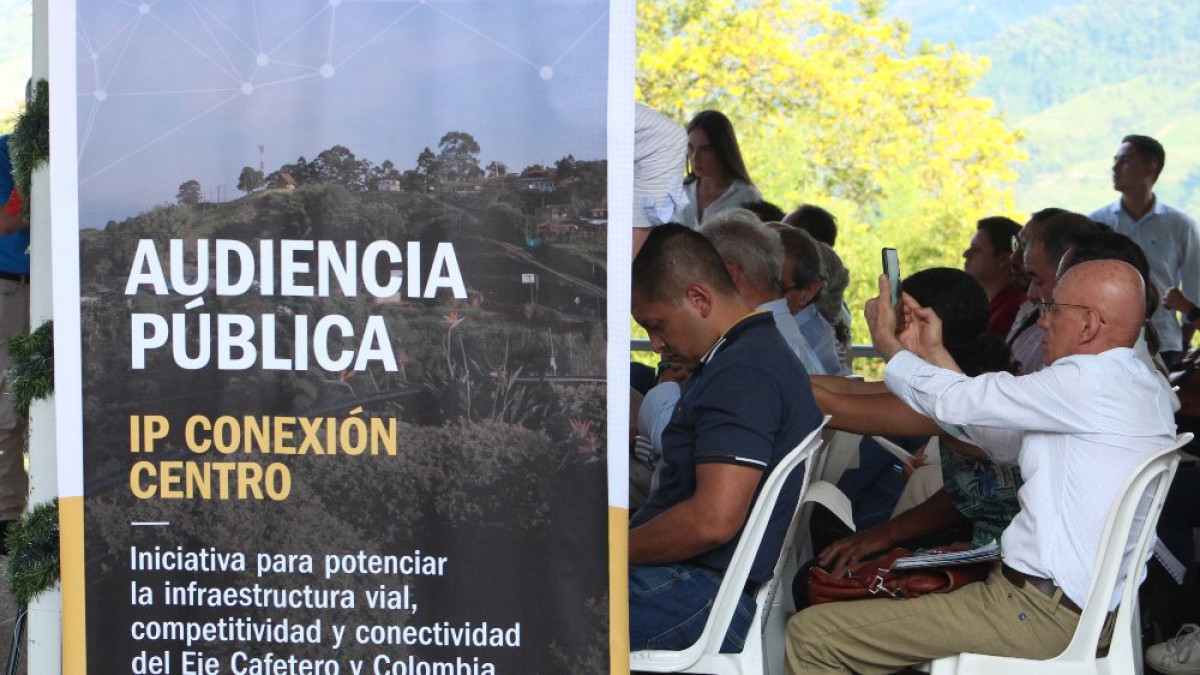La ANI realizó ayer en Chinchiná una audiencia pública para socializar el proyecto de concesión para el Eje Cafetero, en cabeza de la IP Conexión Centro.