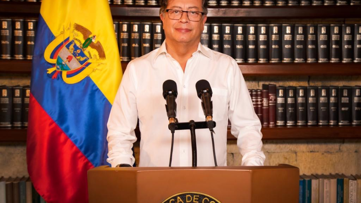 Gustavo Petro, presidente de Colombia.