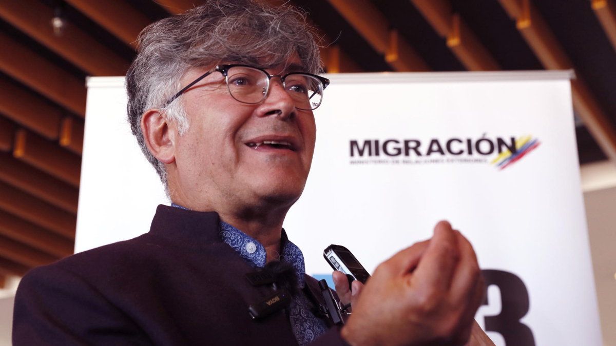 Carlos Fernando García Manosalva, director de Migración Colombia.