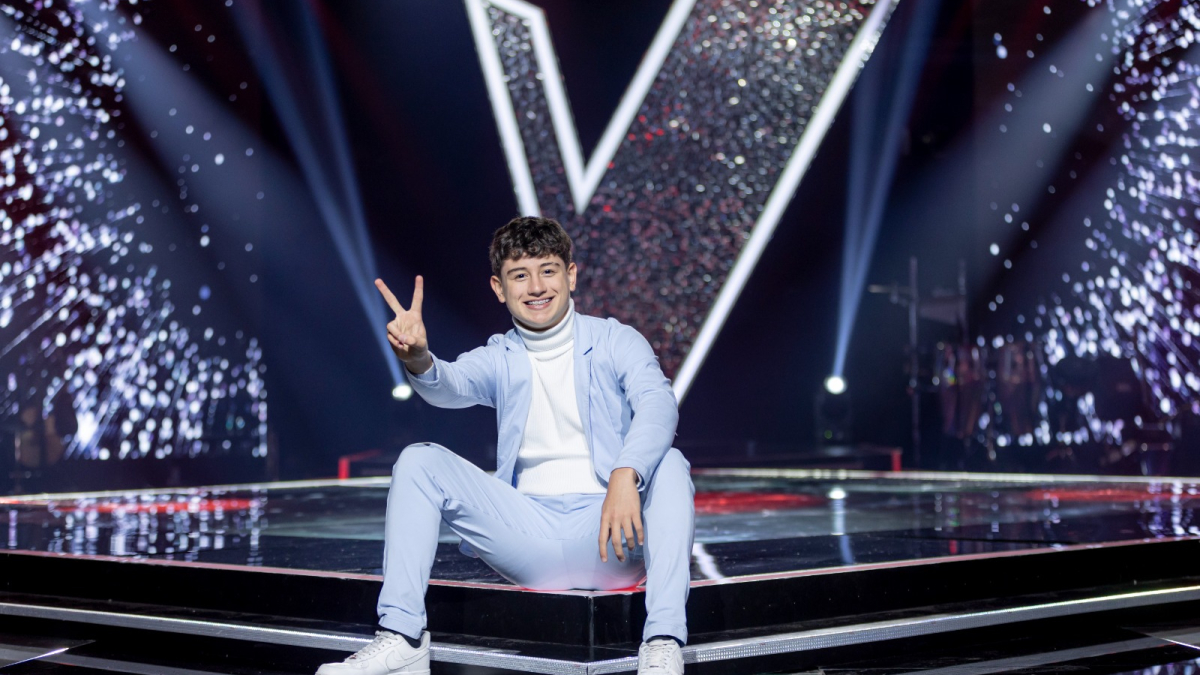 Jerónimo Salazar Díaz, manizaleño, participante de La Voz Kids.