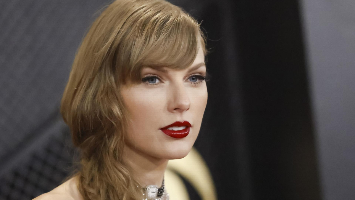 La cantante Taylor Swift en la ceremonia de los Grammy celebrada en Los Ángeles, Estados Unidos, que se cumplió el pasado domingo.