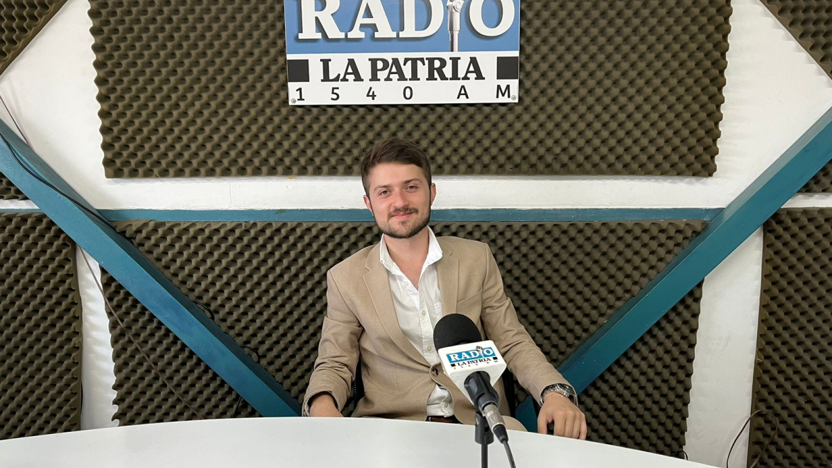 Presidente de la Sociedad Caldense de Ornitología, Juan Manuel Arbeláez. 