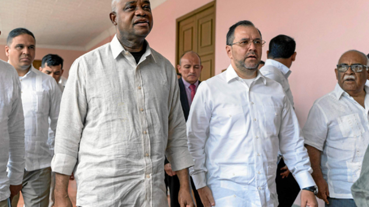 El ministro de Exteriores colombiano, Luis Gilberto Murillo, y su homólogo venezolano, Yván Gil, definieron los temas sobre los que conversarán hoy los presidentes de ambos países.