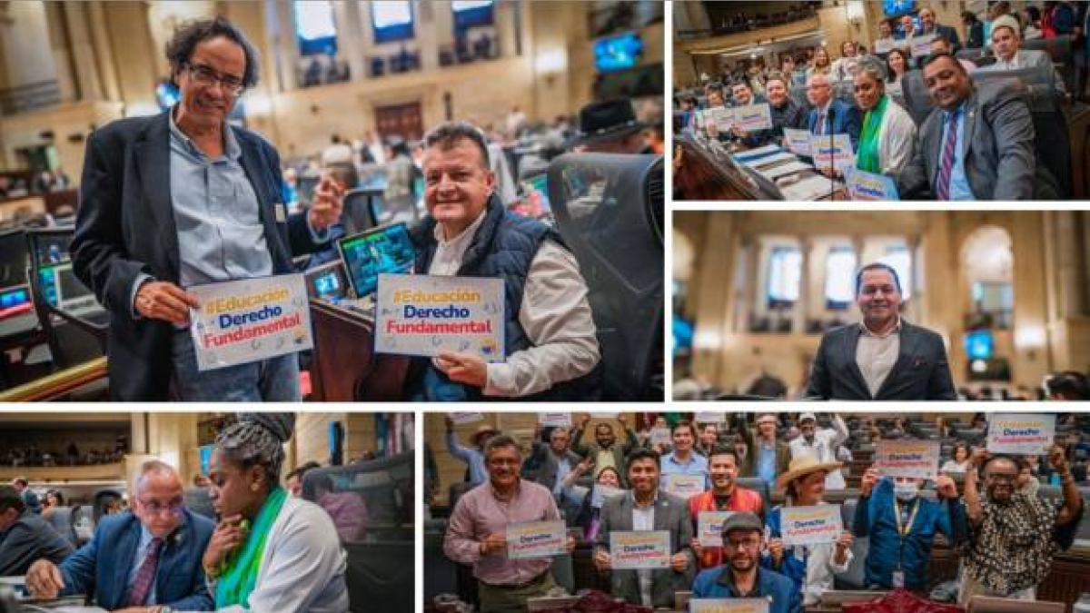 Los partidos políticos apoyaron en la plenaria de la Cámara de Representantes el proyecto de ley estatutaria de educación. 