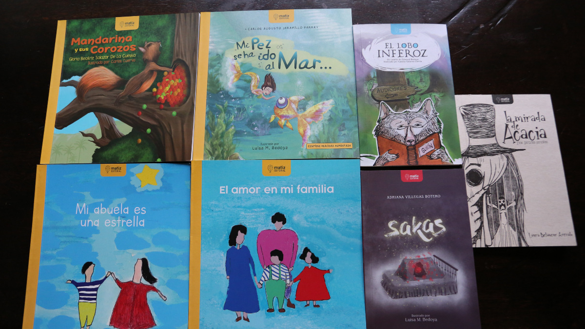 Son nueve libros de autores regionales. De ellos, cinco son de Manizales. 