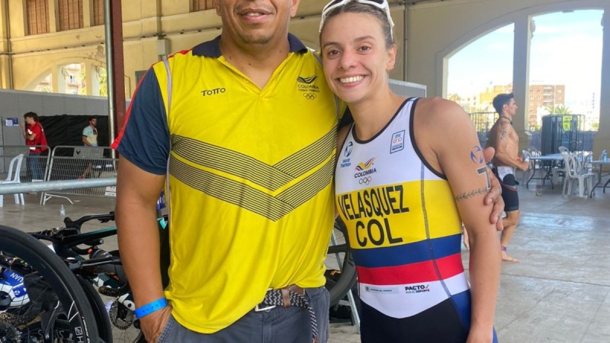La antioqueña María Carolina Velásquez, representante de Caldas en el calendario nacional, busca su cupo en los Juegos Olímpicos de París.