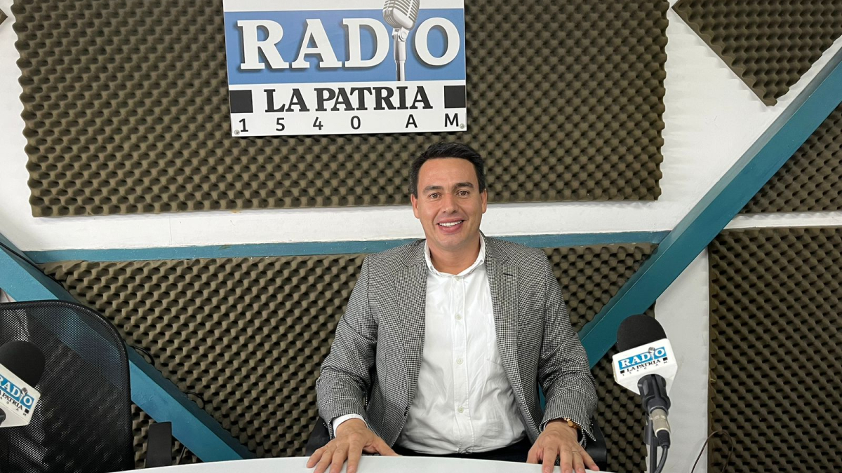 Jorge Eduardo Rojas, alcalde de Manizales, en LA PATRIA Radio.