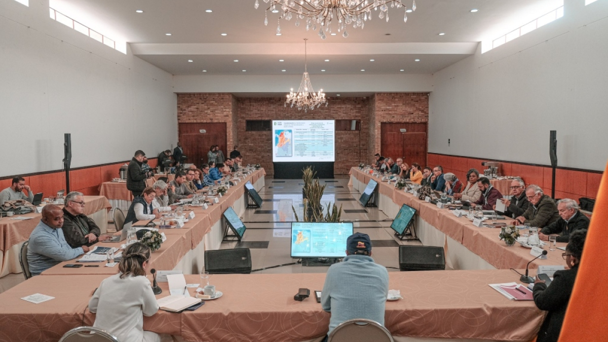 Cumbre de ministros en Paipa (Boyacá), en donde se anunciaron medidas para la reactivación económica del país.