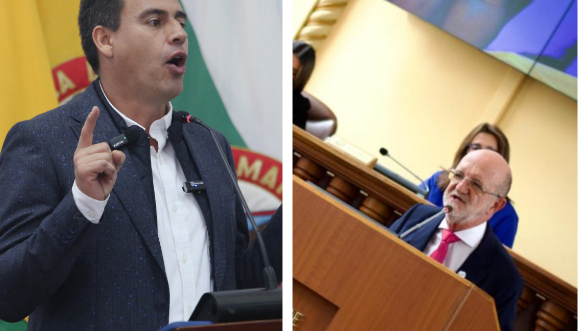 Jorge Eduardo Rojas, alcalde de Manizales, y Henry Gutiérrez, gobernador de Caldas, instalaron las sesiones extras en las respectivas corporaciones. 