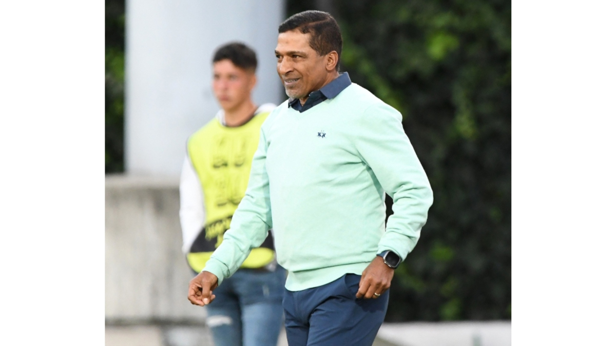 Alexis García, técnico de La Equidad.