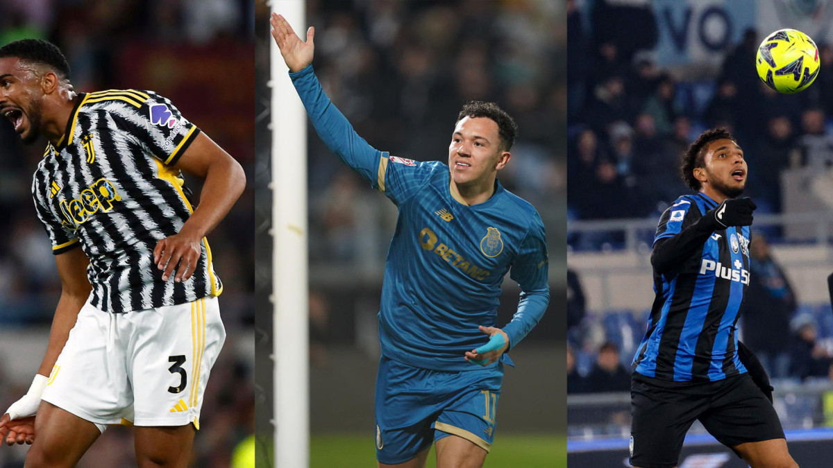 Combo de fotografías de archivo que muestra a los jugadores brasileños Bremer (i), Pepe (c) y Ederson. El seleccionador brasileño, Dorival Júnior, completó este domingo la lista de 26 jugadores para la Copa América de Estados Unidos al incluir al defensa Bremer (Juventus), al centrocampista Éderson (Atalanta) y al atacante Pepê (Porto).