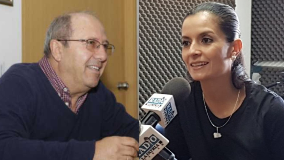 Felipe Montes Trujillo y Lina María Ramírez Londoño, presidente y vicepresidenta del Comité Intergremial de Caldas.