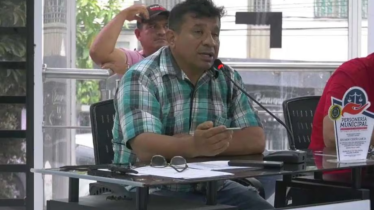 Eduardo Cedeño, concejal liberal de San Vicente del Caguán (Caquetá), fue asesinado a tiros en la noche de este sábado.