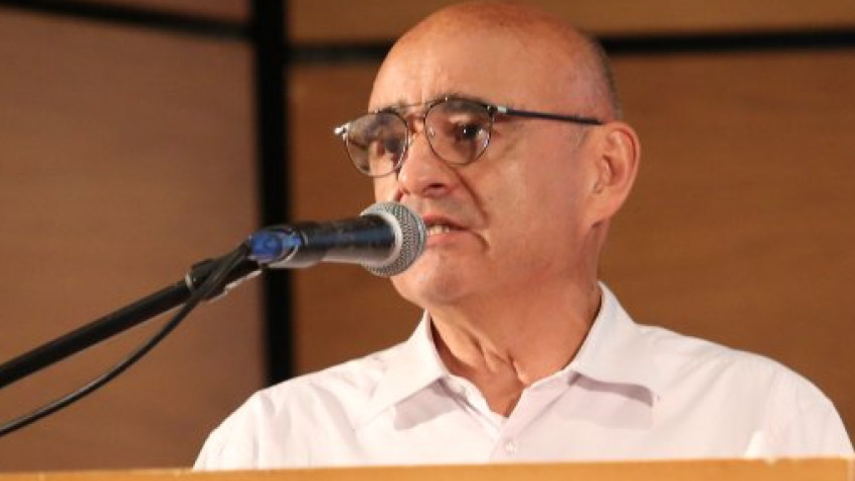 José Ismael Peña, rector designado y autoposesionado de la Universidad Nacional. 