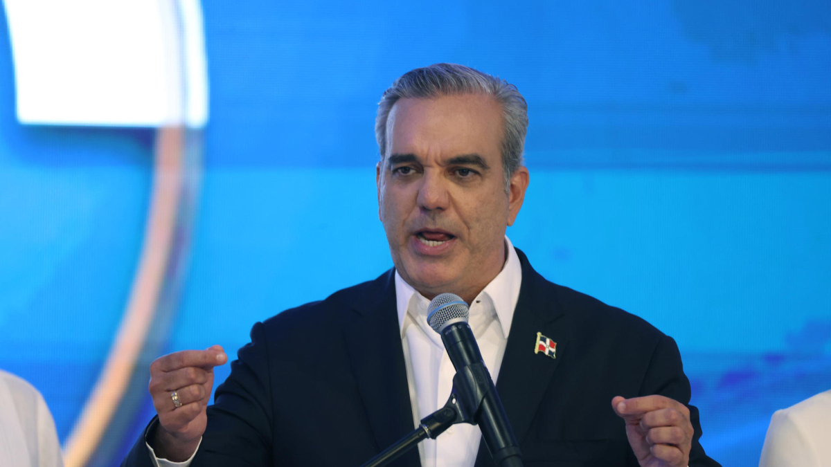 Luis Abinader, presidente reelecto de República Dominicana.