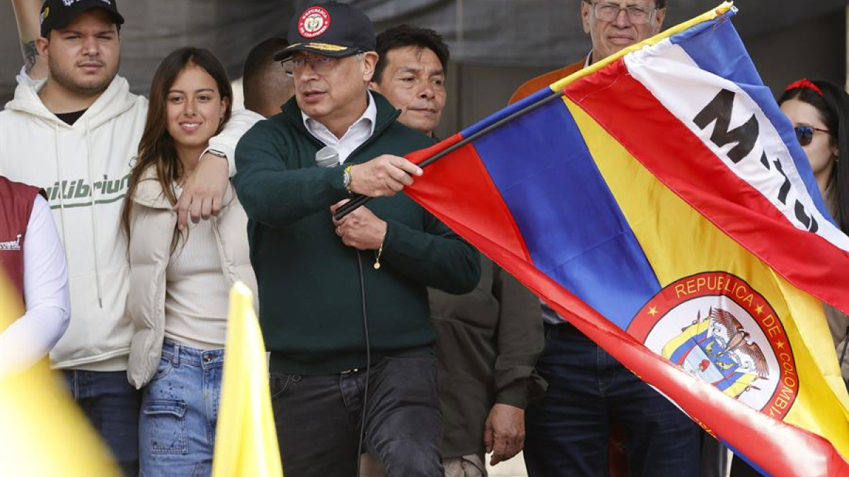 El presidente de Colombia, Gustavo Petro,