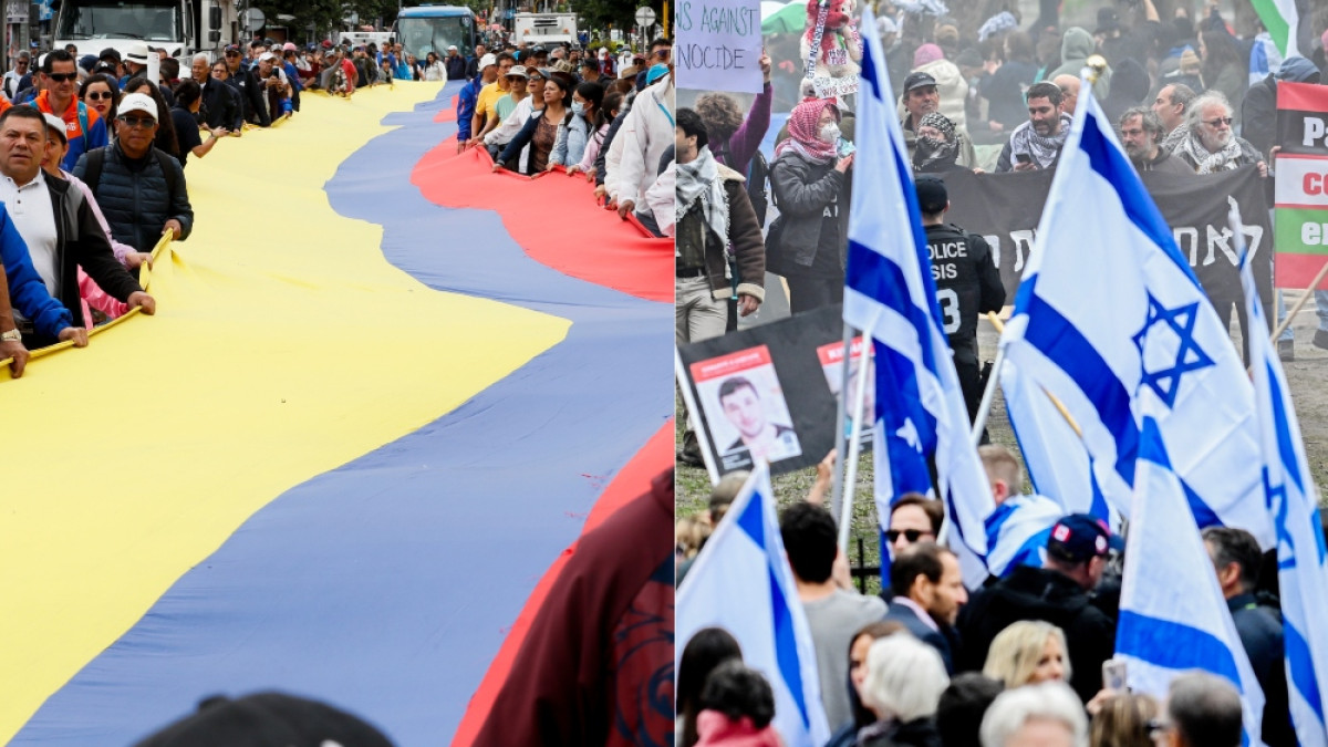 Colombia rompió relaciones diplomáticas con Israel. 
