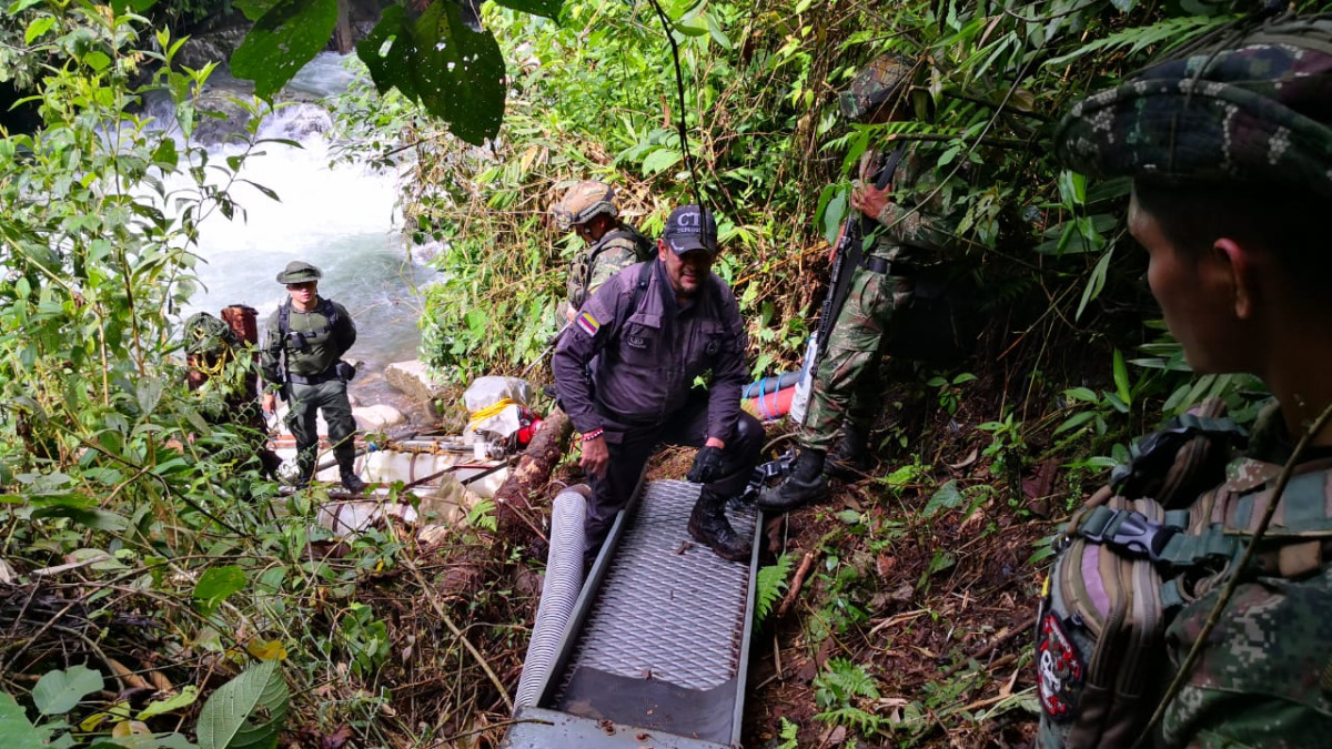 Este año han capturado en Caldas a 47 personas por minería ilegal. En el 2023 detuvieron a 67, todos en flagrancia.