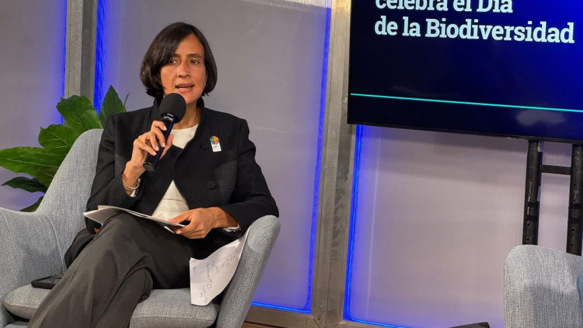 Susana Muhamad, ministra de Ambiente. 