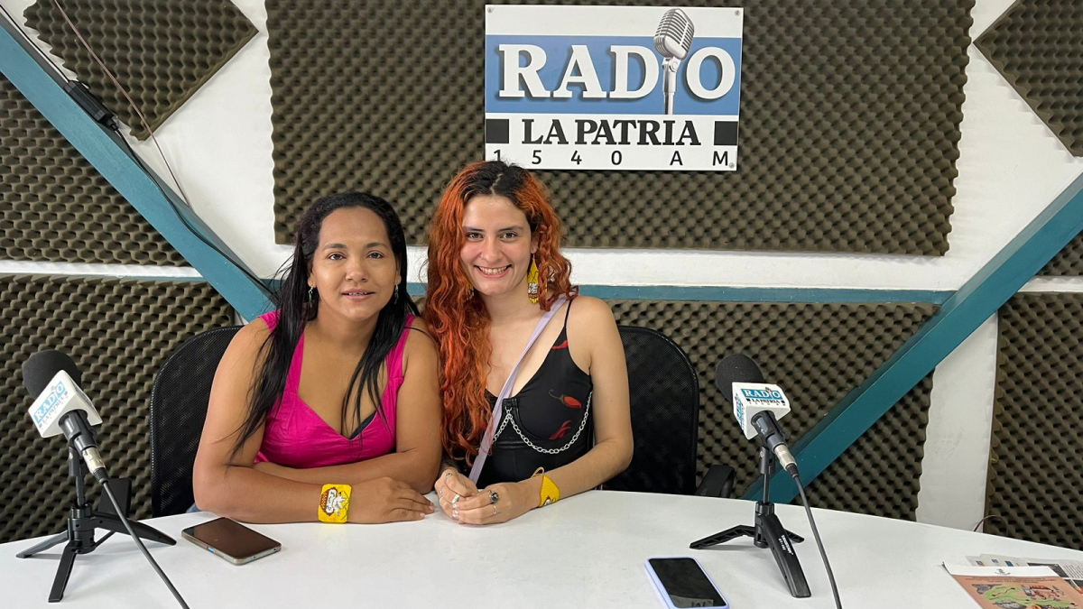 Camila Rodríguez y Okanis Mendoza sobre su exposición de cocina tradicional de los Montes de María.