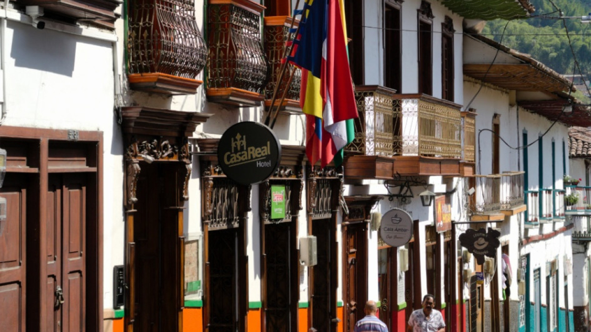 Calle real de Salamina