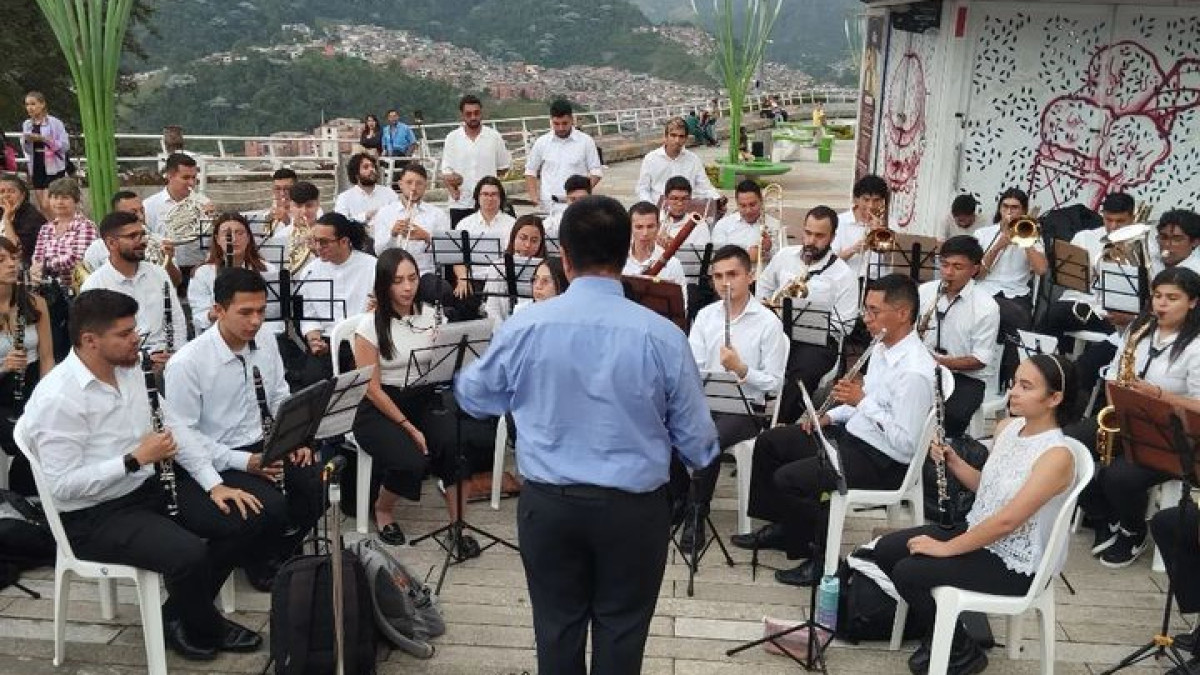 En la imagen, una intervención de la Banda Municipal el pasado 8 de marzo en el Parque de la Mujer. En su redes sociales, la agrupación también registró una presentación en el Parque Ernesto Gutiérrez, durante el Domingo de Ramos del 2024. 