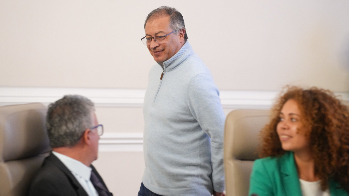 El presidente, Gustavo Petro, aplazó su visita a Panamá.