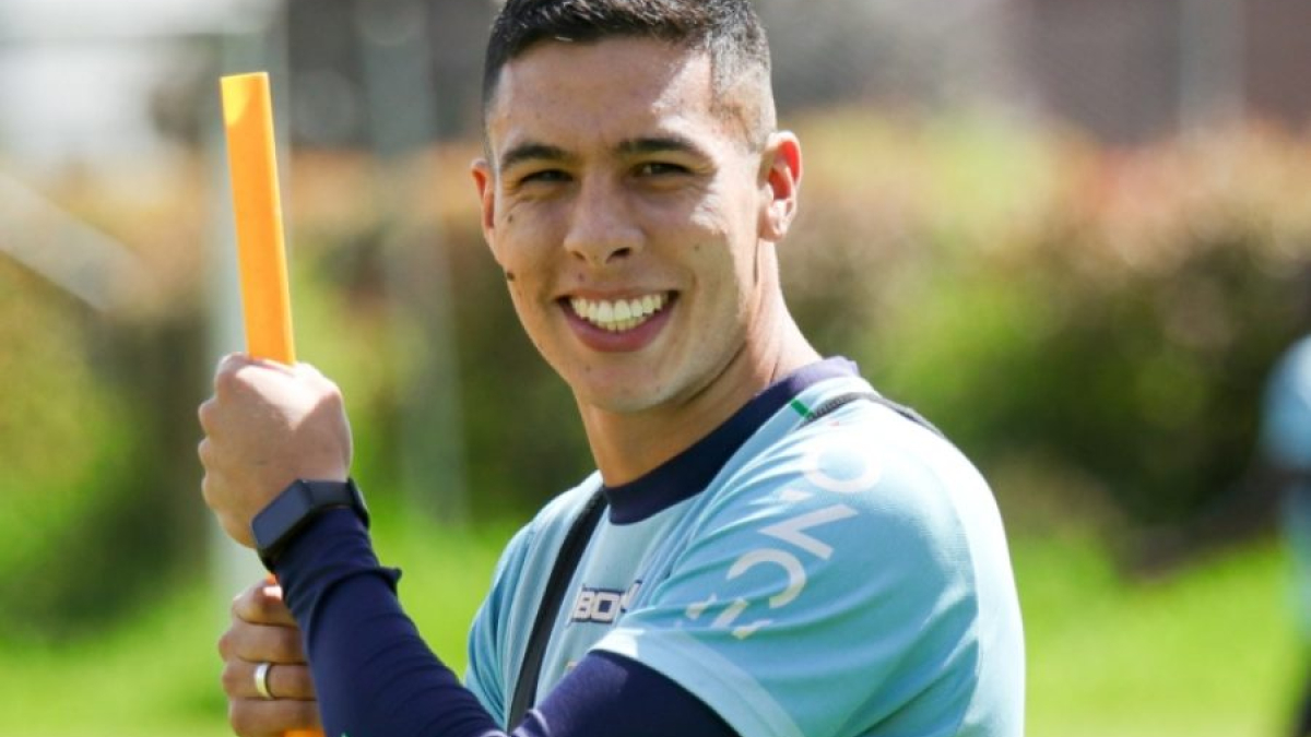 Mateo García, figura del Once Caldas en la Liga I,