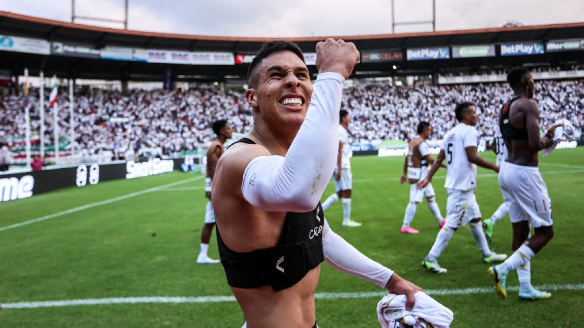 El jugador bogotano Mateo García. 