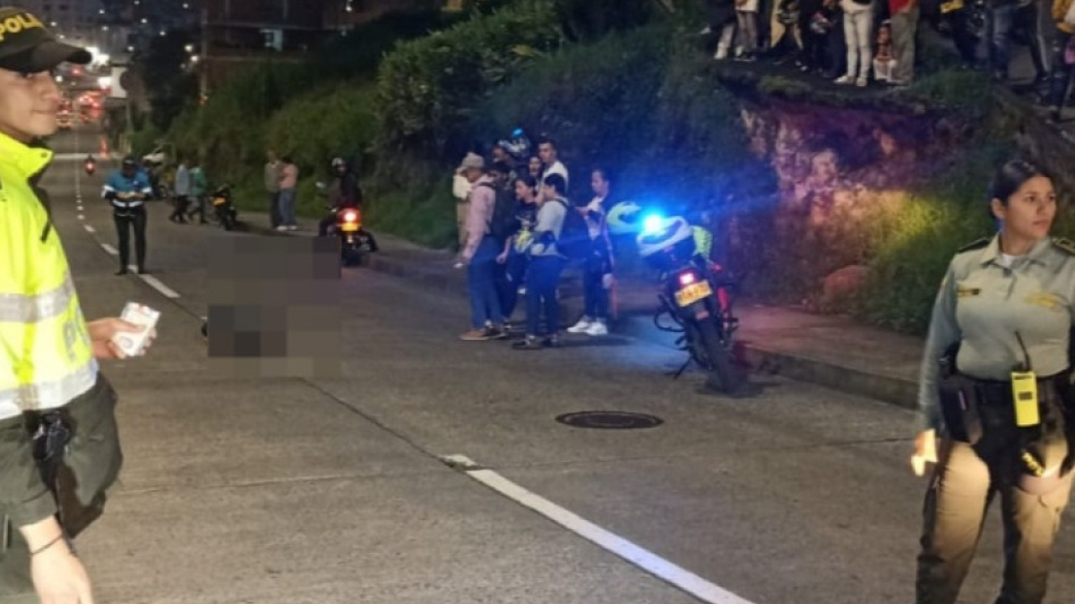 El accidente de anoche.