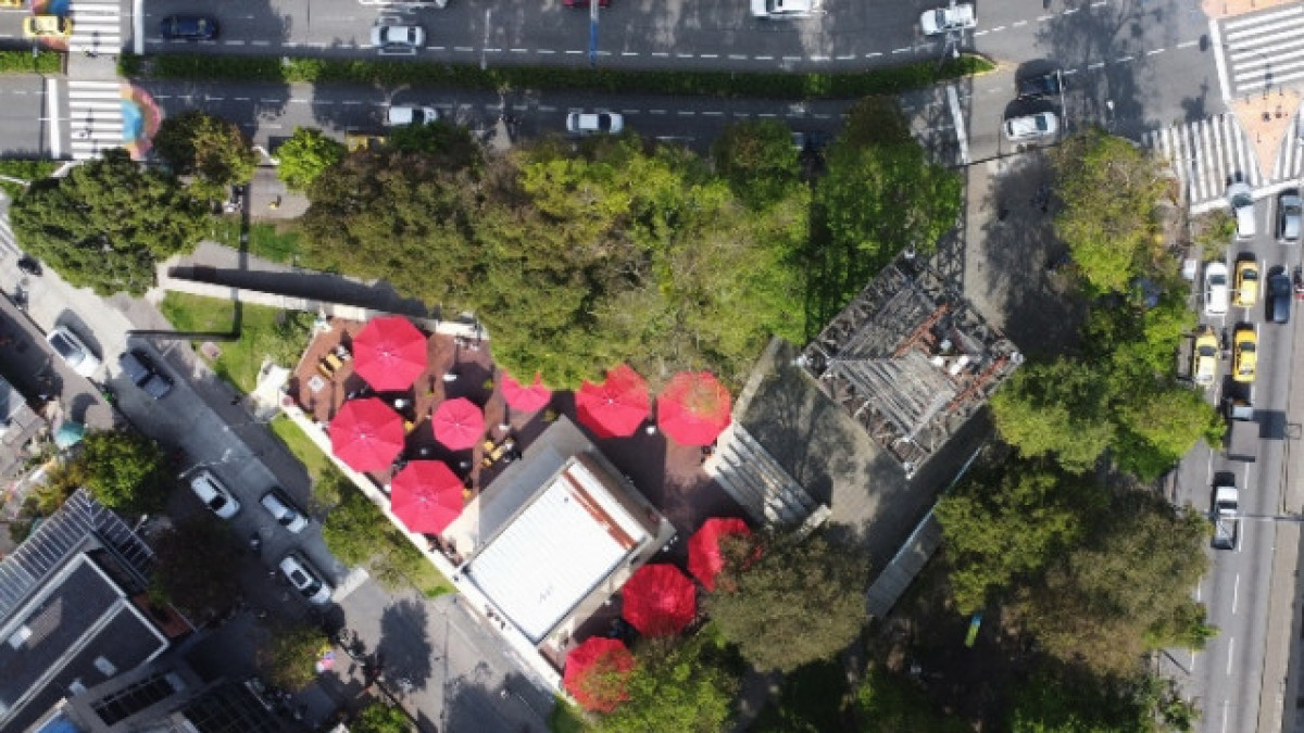 Parque Antonio Nariño, en el sector de El Cable en Manizales