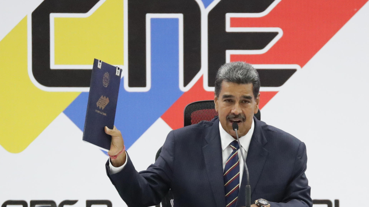  El presidente de Venezuela, Nicolás Maduro