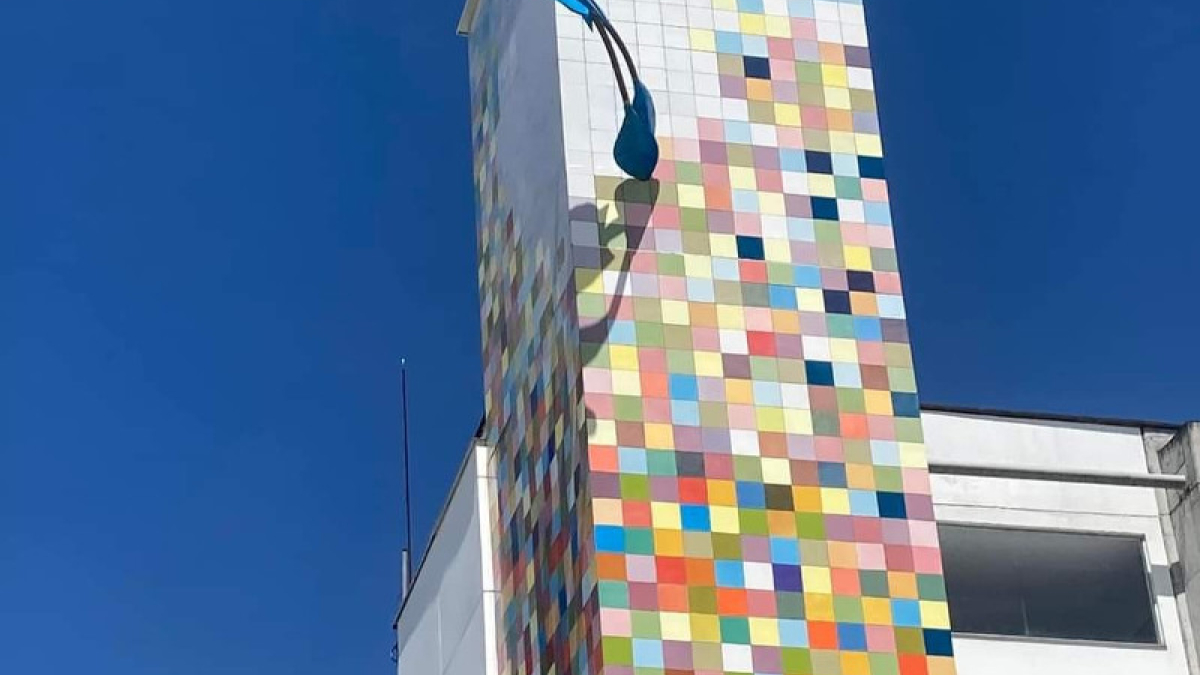 Monumento al Buen Acto en el SES Hospital Universitario de Caldas.