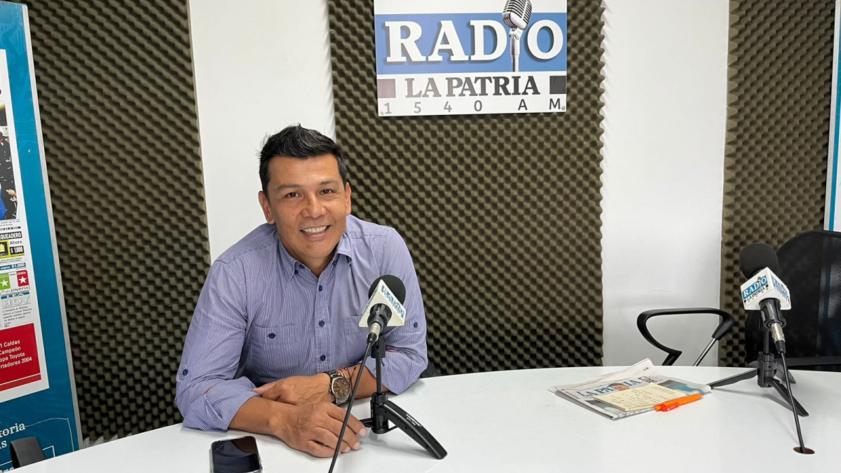 Diego Fernando Espinosa, secretario del Deporte de Manizales.