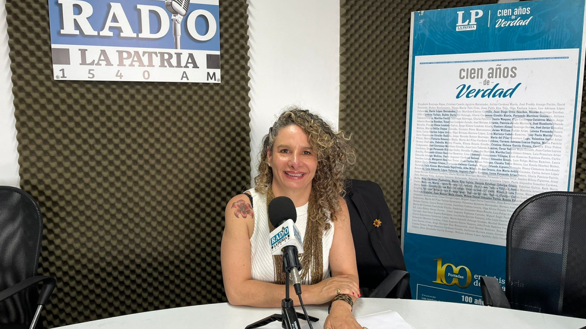 Paula Londoño, secretaria de Cultura de Manizales