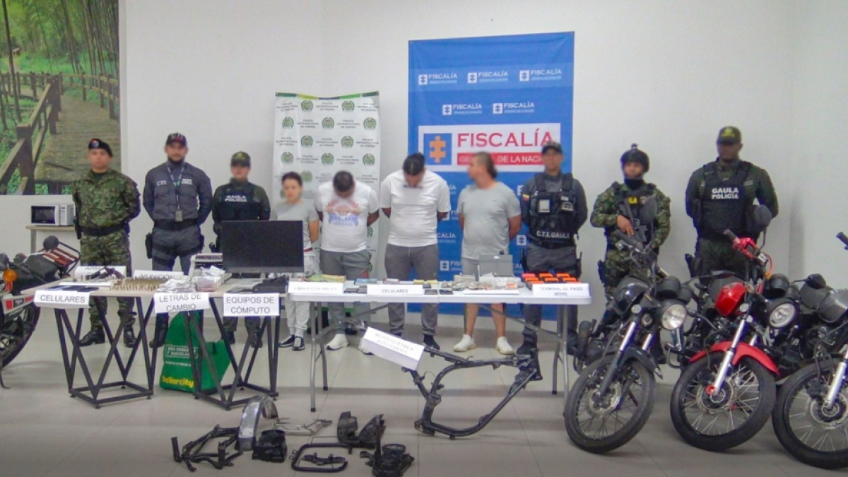 Capturan integrantes del grupo delincuencial "Olimpo"