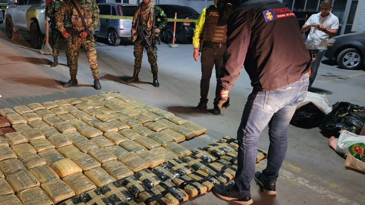 Incautaron en Risaralda y  Caldas más de 1600 libras de marihuana