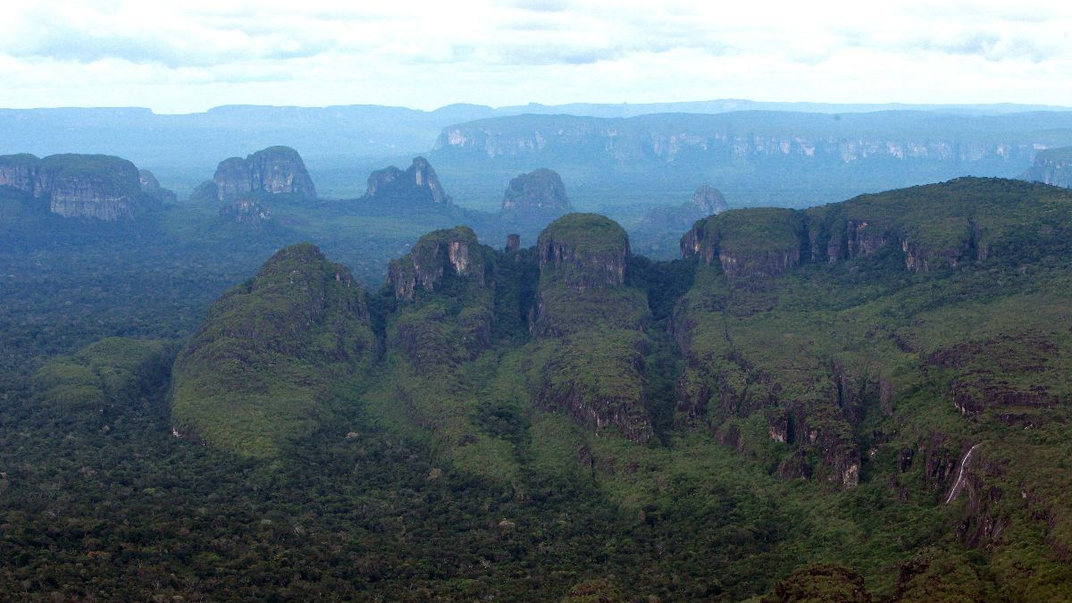 El Parque natural de Chiribiquete, en el departamento de Guaviare. 