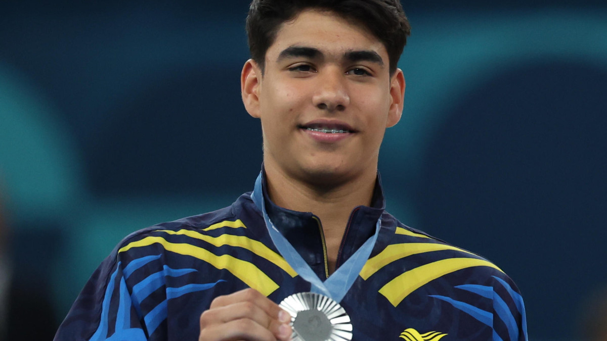 Ángel Barajas, cucuteño de 17 años, consiguió la primera medalla de Colombia en estos Juegos Olímpicos y la primera de la historia en gimnasia para el país.