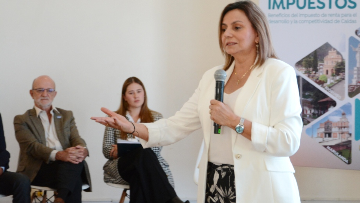 Marta Lucía Osorio, directora seccional de la DIAN en Caldas, resaltó la importancia del mecanismo que está inmerso en el estatuto tributario nacional.